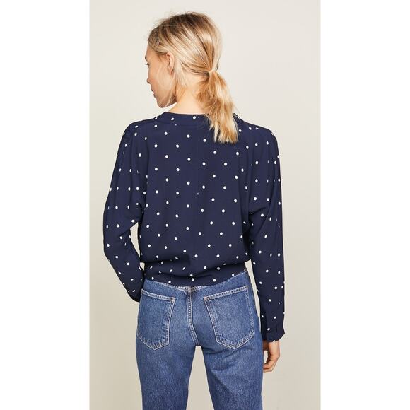 Rails Sloane Button Down Polka Dot Top Size M - Picture 2 of 9